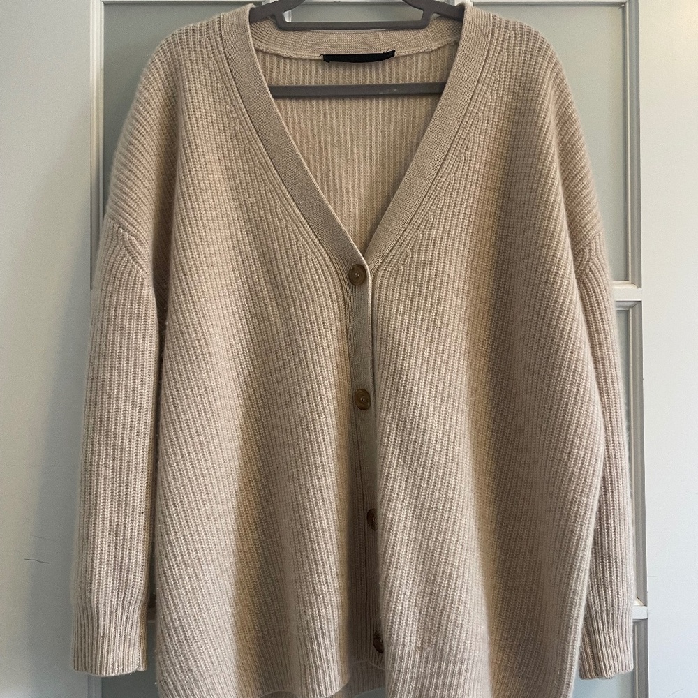 Jenni kayne cashmere cocoon cardigan- Medium